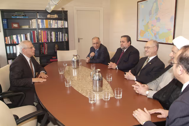 EP President meets with the President of the Parliament of Iraq.