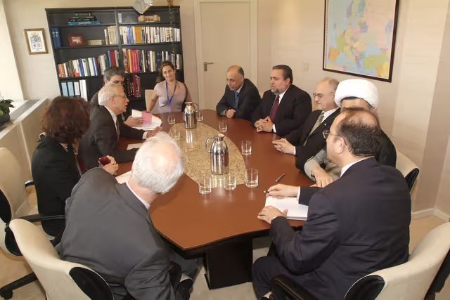 EP President meets with the President of the Parliament of Iraq.