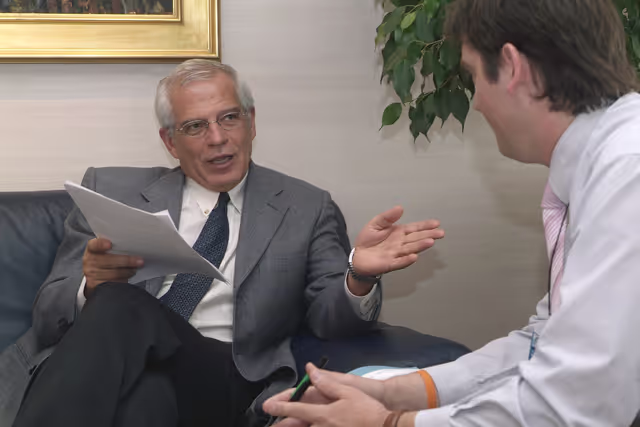 Φωτογραφία 4: Interview with EP President