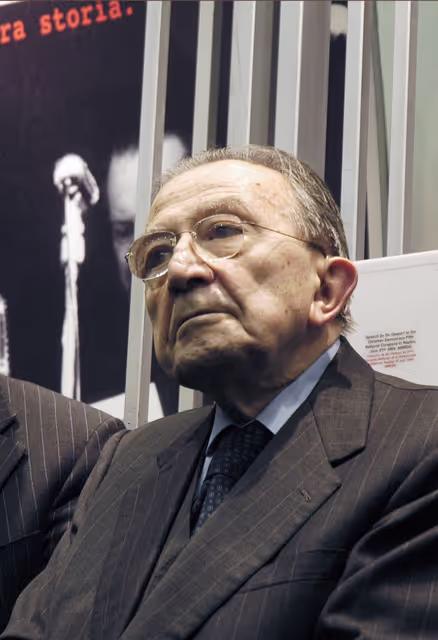 Commemoration of Alcide DE GASPERI, former Italian President.