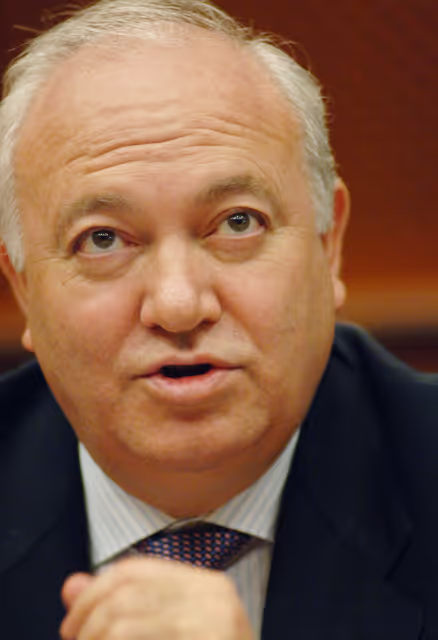 Billede 16: Portrait of Miguel Angel MORATINOS, Spanish Foreign Affairs Minister at the European Parliament