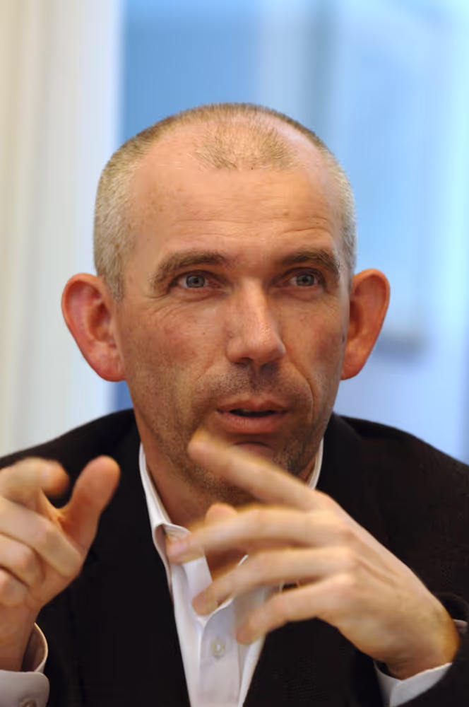 Interview with Joost LAGENDIJK at the EP in Brussels.