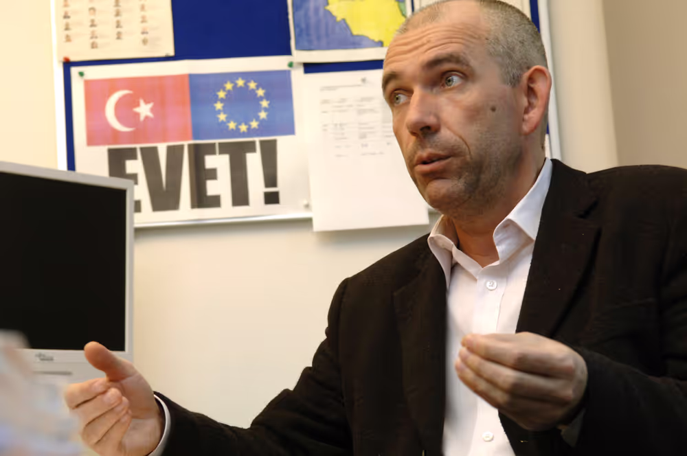 Interview with Joost LAGENDIJK at the EP in Brussels.