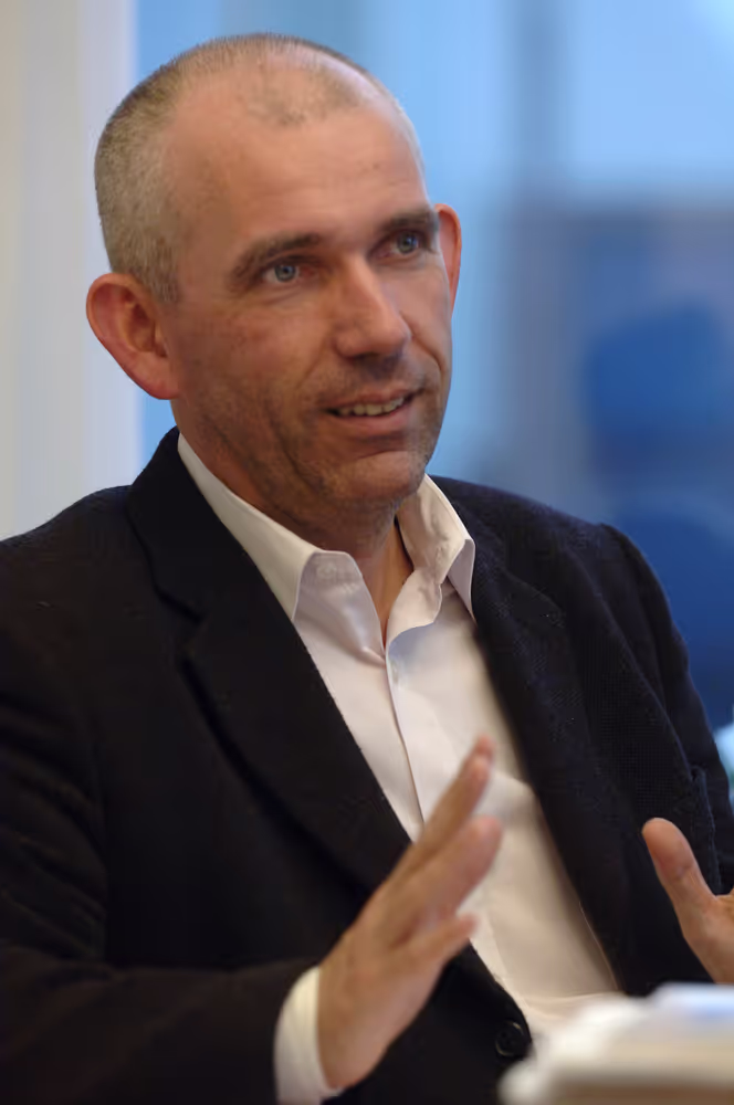 Interview with Joost LAGENDIJK at the EP in Brussels.