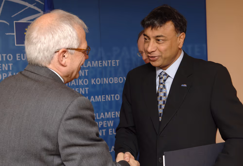 EP President meets the President of the Mittal Steel Group