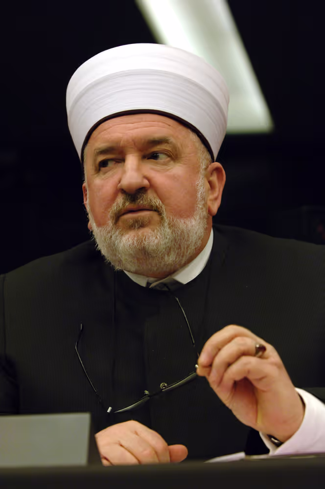 Meeting with the Head of the Islamic Community in Bosnia.
