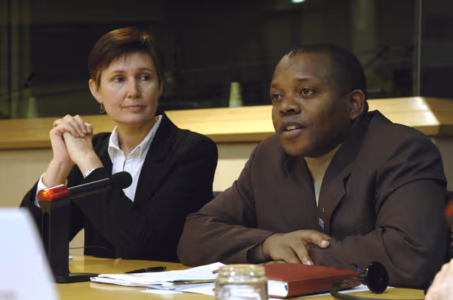 Press conference on the issue of the Elections in the Democratic Republic of Congo.