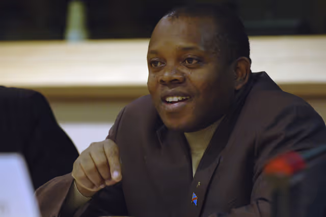 Press conference on the issue of the Elections in the Democratic Republic of Congo.