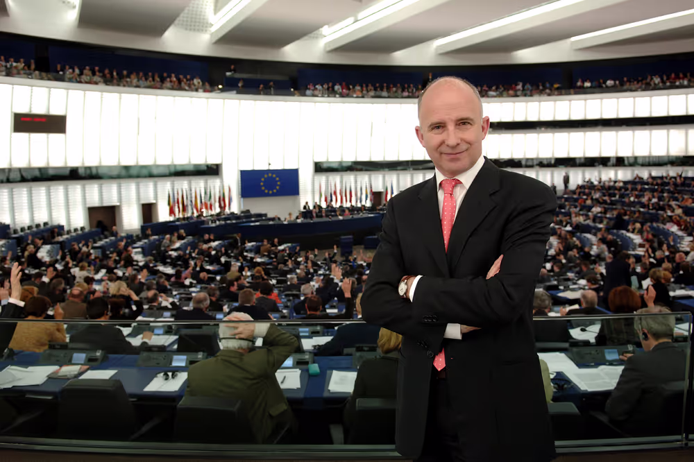 Jose Javier POMES RUIZ at the EP in Strasbourg.