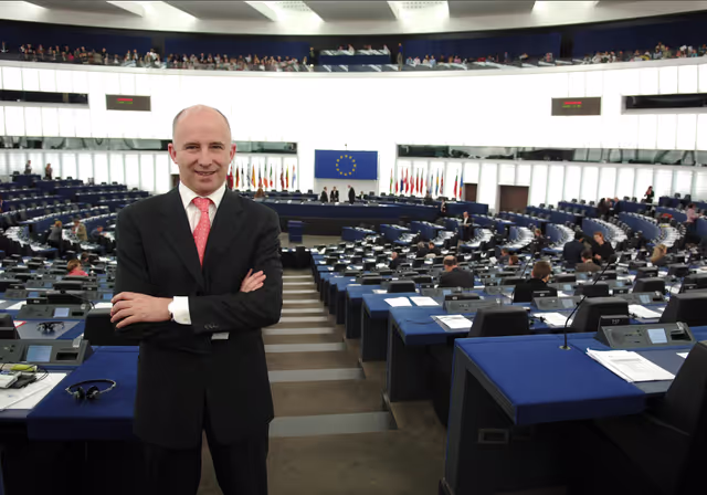 Fotografia 5: Jose Javier POMES RUIZ at the EP in Strasbourg.