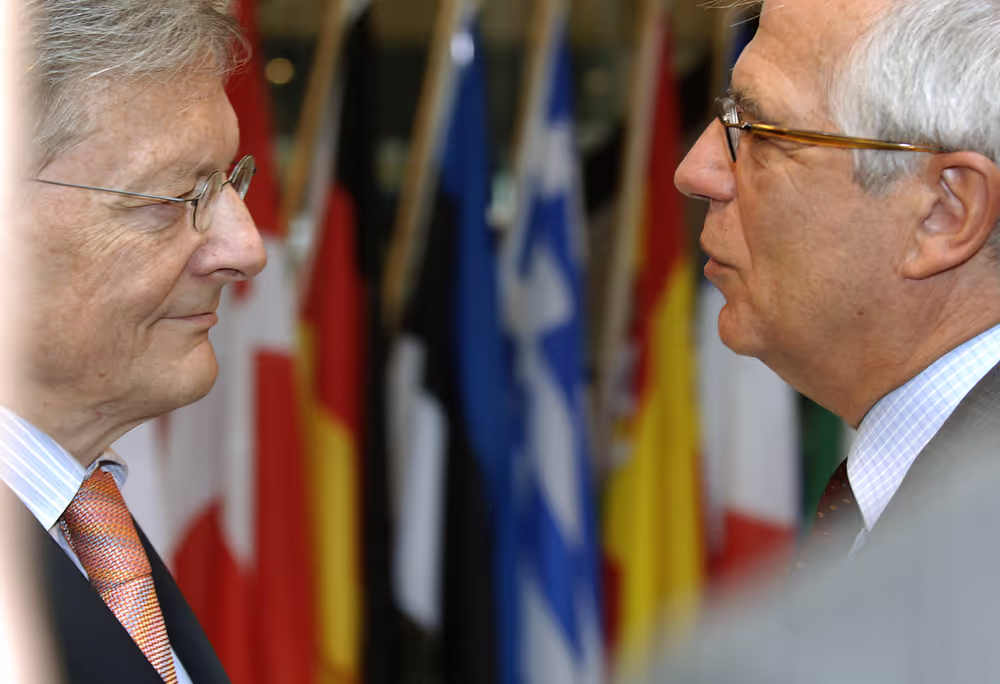 Austrian Chancellor chats with EP President in Strasbourg