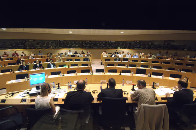 Fotografie 1: Presentation of the EMAS (Eco Management and Audit Scheme), an environmental management