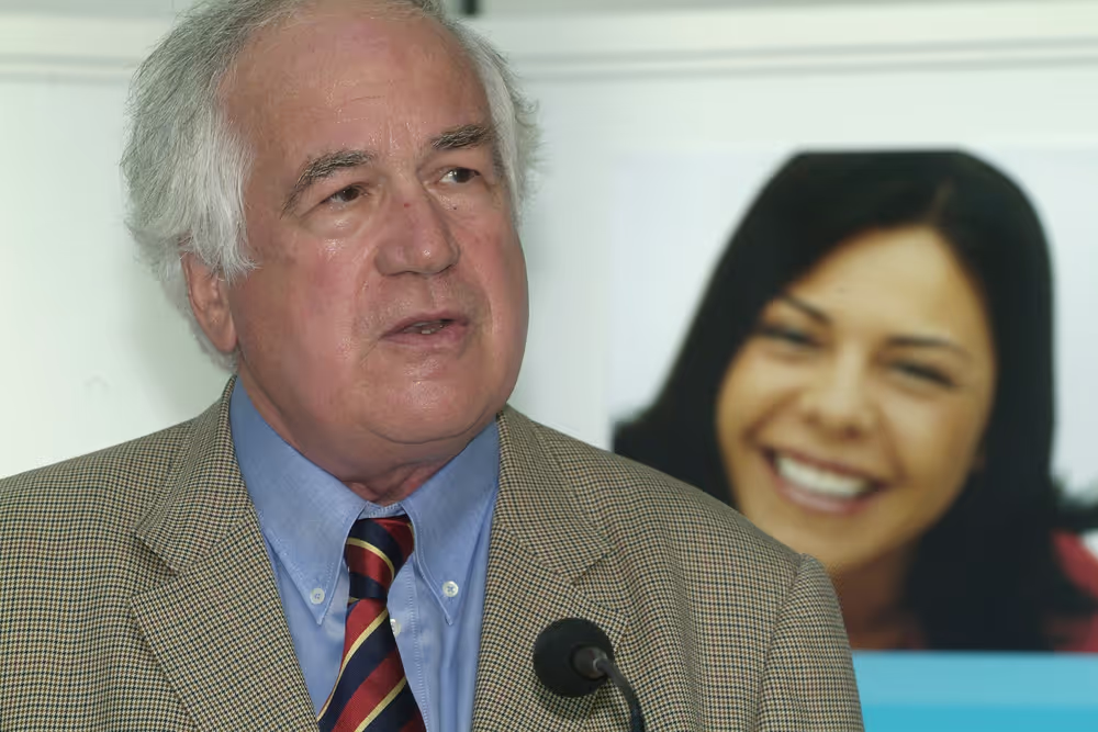 MEP Karl von WOGAU delivers a speech in Brussels