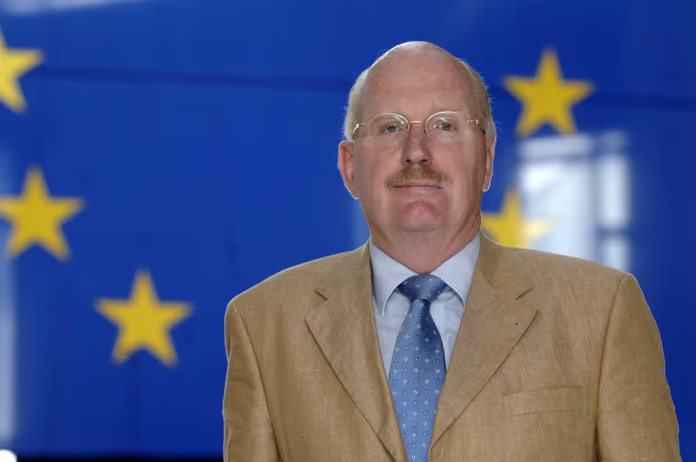 Portrait of MEP Bert DOORN in Strasbourg