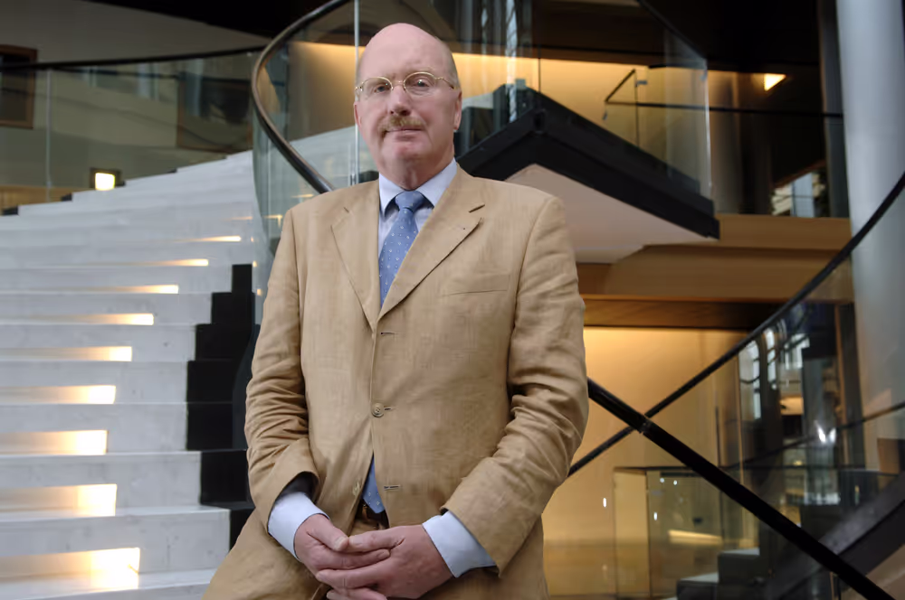 Portrait of MEP Bert DOORN in Strasbourg
