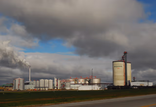 Foto 21: Ethanol refinery in Minnesota