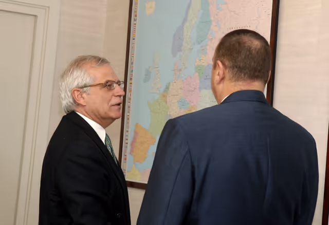 EP President meets with President of Azerbaijan, in Brussels