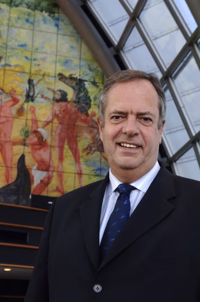 Portrait of EP Secretary General Julian PRIESTLEY in Brussels