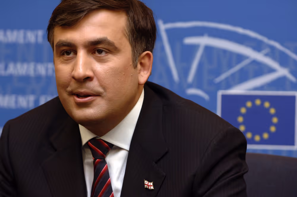 Press conference with Mikhail SAAKASHVILI, President of Georgia