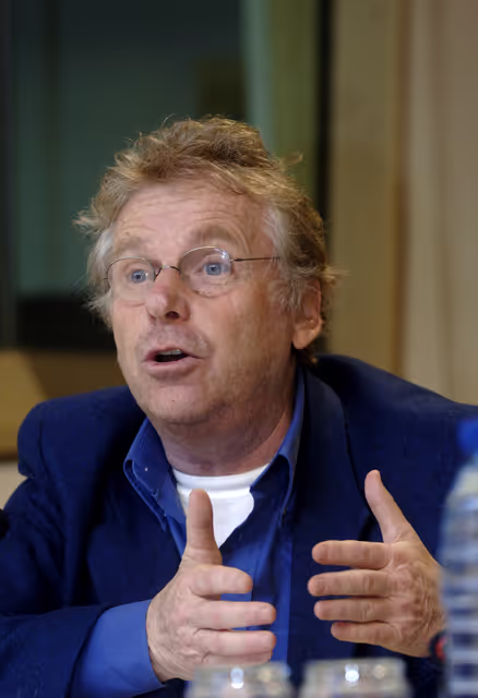 Foto 1: Press conference by MEP Daniel COHN-BENDIT in Brussels