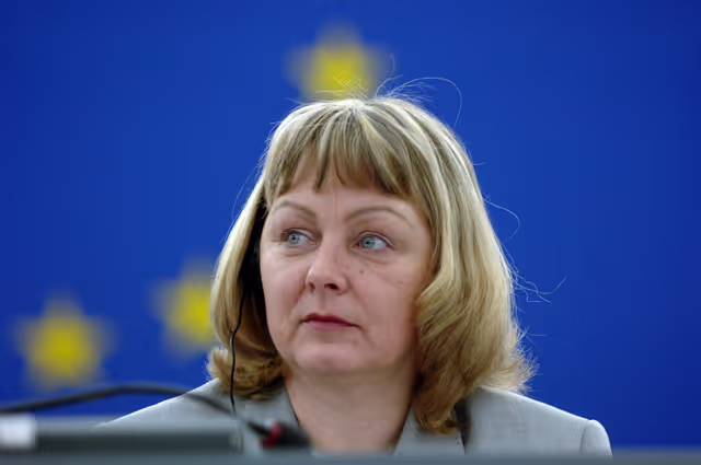 Fotografi 8: EP Vice-President Sylvia-Yvonne KAUFMANN presides over a plenary session in Strasbourg