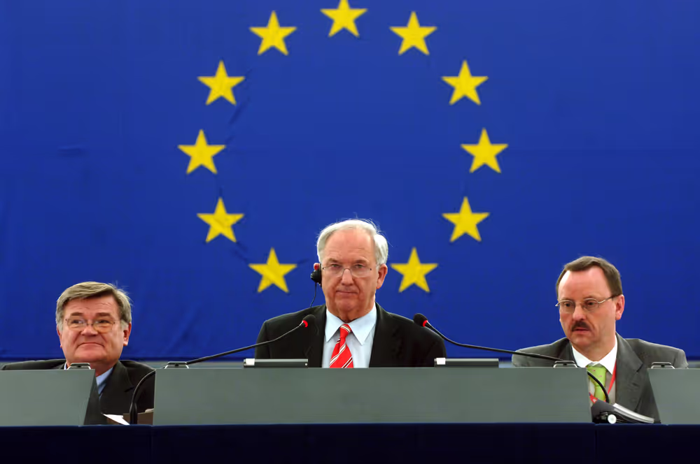 EP Vice-President Ingo FRIEDRICH presides over a plenary session in Strasbourg