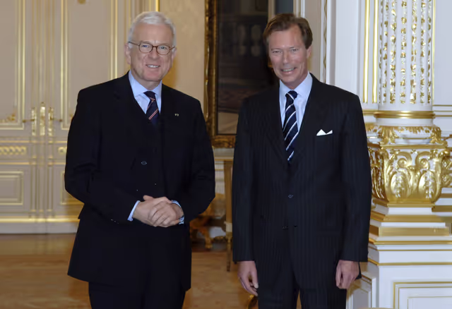 Fotografia 2: EP President meets with Grand Duke Henri of Luxemburg at the Royal Palace of Luxembourg