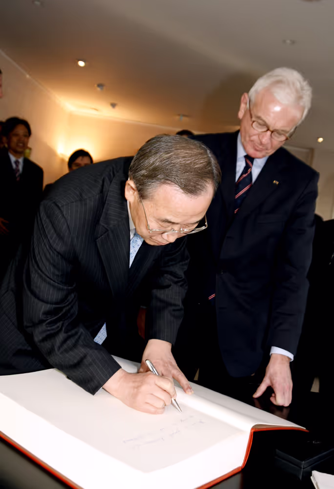 EP President meets with Ban Ki-Moon, UN Secretary General, in Brussels