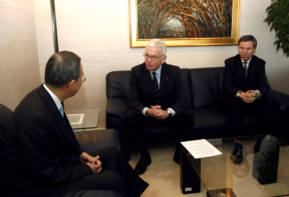 EP President meets with Ban Ki-Moon, UN Secretary General, in Brussels