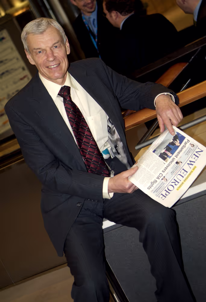 MEP Justas Vincas PALECKIS in Brussels