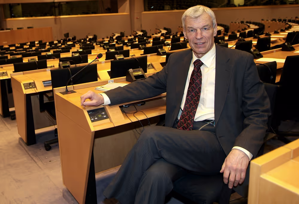 MEP Justas Vincas PALECKIS in Brussels