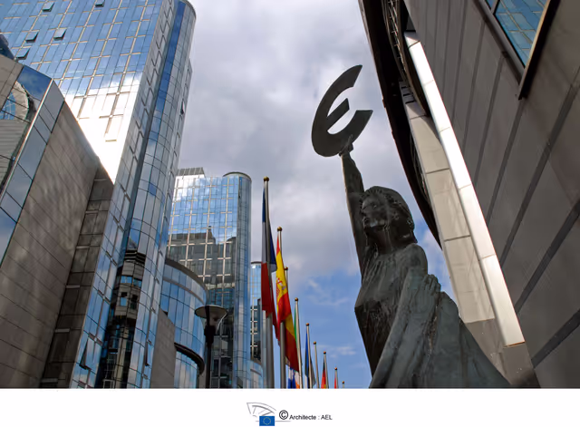 Valokuva 21: View of the EP building in Brussels.