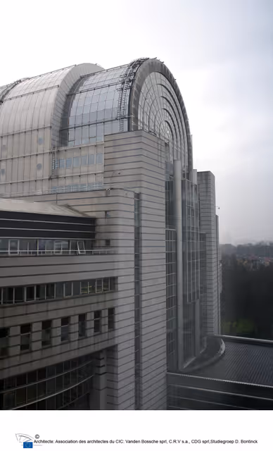 Valokuva 47: View of the EP building in Brussels.