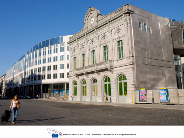 Valokuva 31: View of the EP building in Brussels.