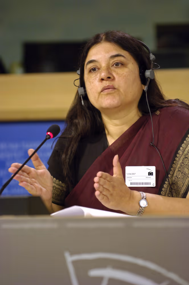 Press conference to present the Energy Globe Award ceremony in Brussels