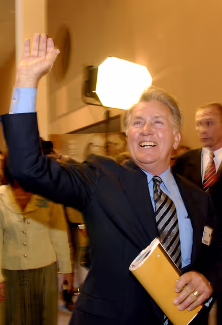 Foto 3: Press conference of Martin SHEEN ahead of the Energy Globe Award ceremony in Brussels