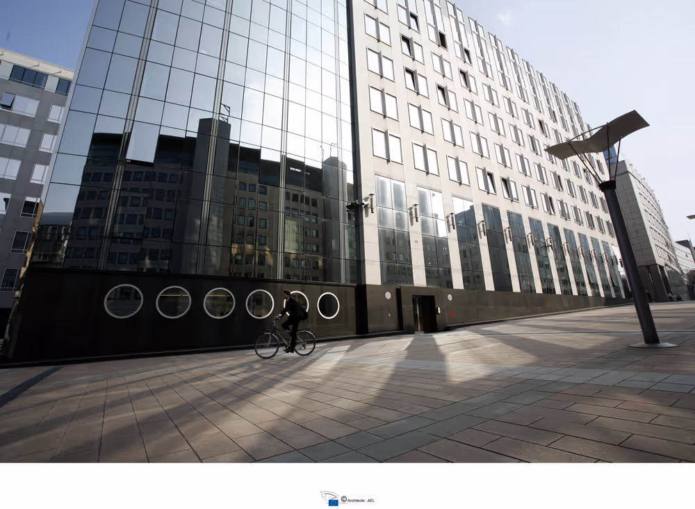 View of the EP in Brussels.