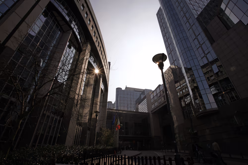 View of the EP in Brussels.