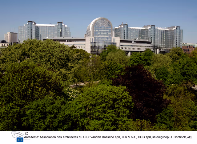 Valokuva 37: View of the EP building in Brussels.