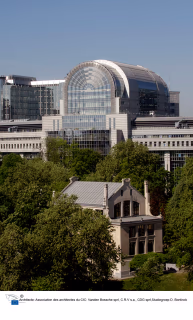 Valokuva 40: View of the EP building in Brussels.