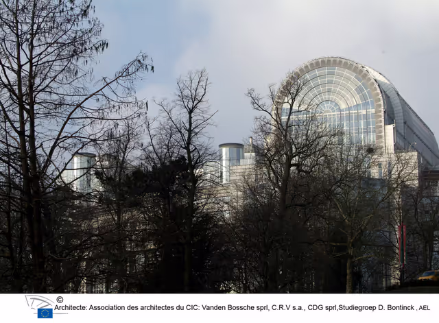 Valokuva 15: View of the EP building in Brussels.