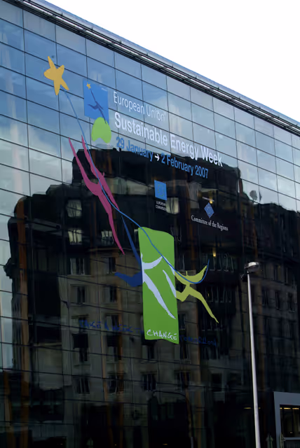 Valokuva 14: View of the EP building in Brussels.