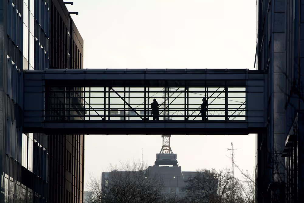 View of the EP building in Brussels.