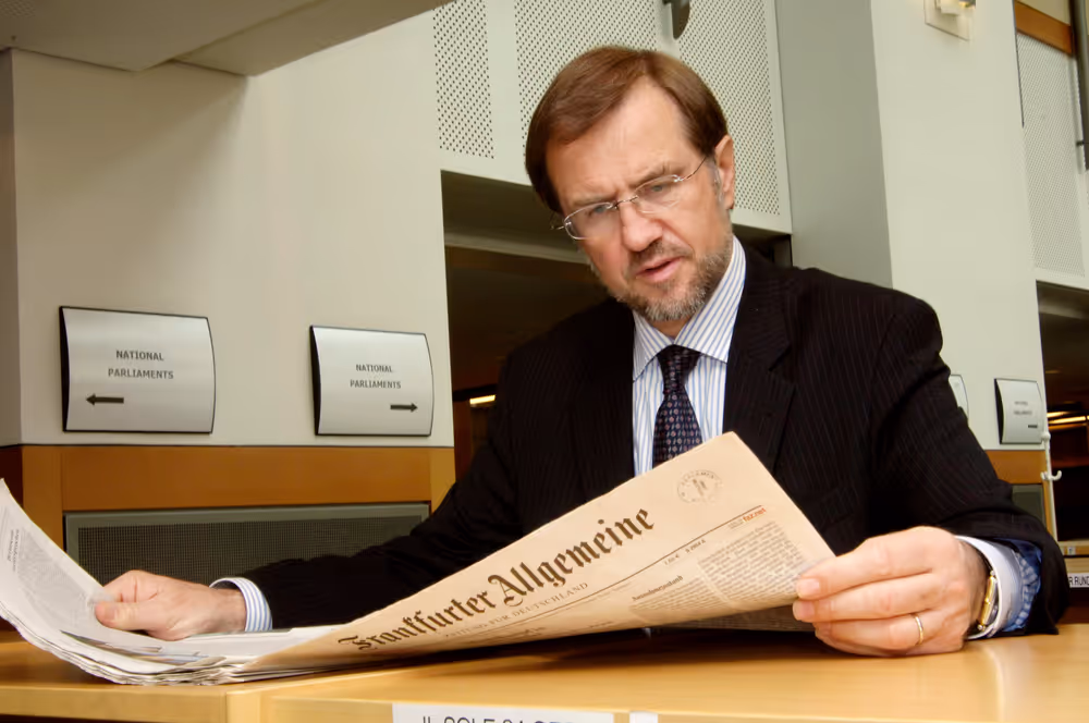 MEP Alojz PETERLE in Brussels