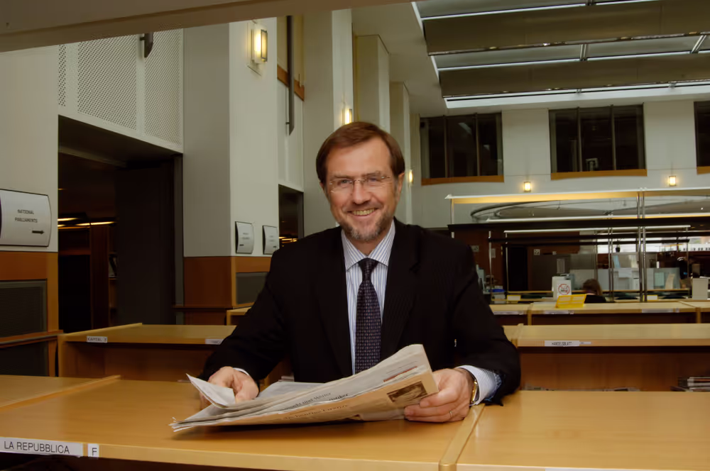 MEP Alojz PETERLE in Brussels