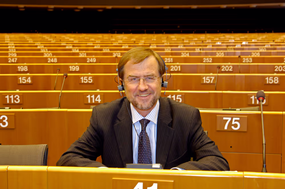 MEP Alojz PETERLE in Brussels