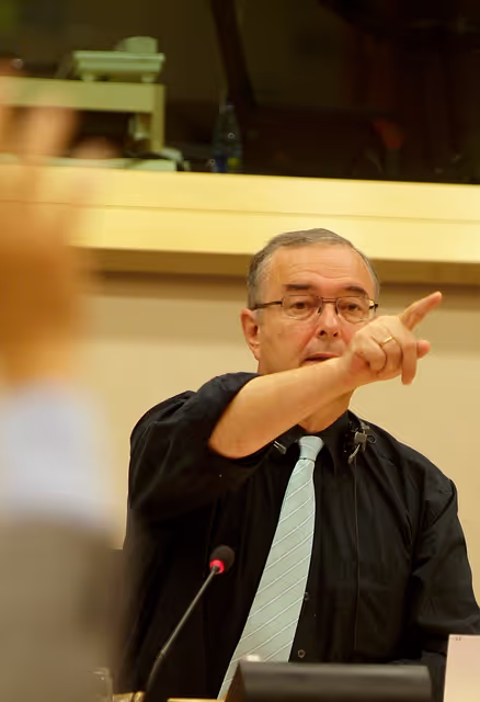 Photo 2 : MEP Herbert BOSCH takes part in a meeting in Brussels