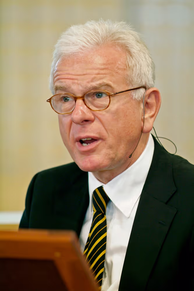 EP President attends an interview at the Vox Box in Brussels