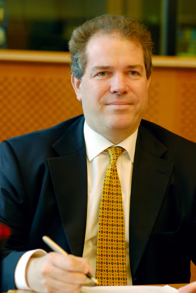 MEP Charles TANNOCK in Brussels