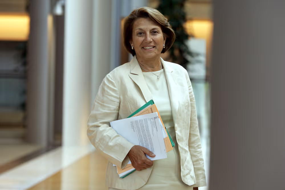 MEP Dominique VLASTO in Strasbourg